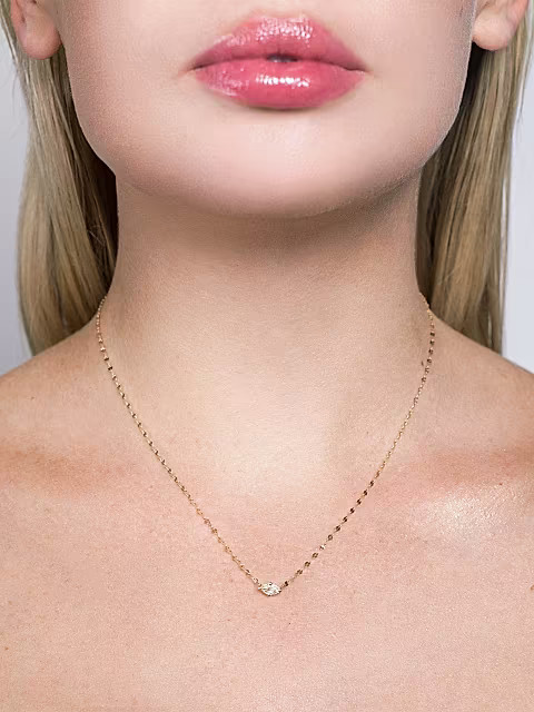 Marquis Diamond & 14K Gold Pendant Necklace | Saks Fifth Avenue