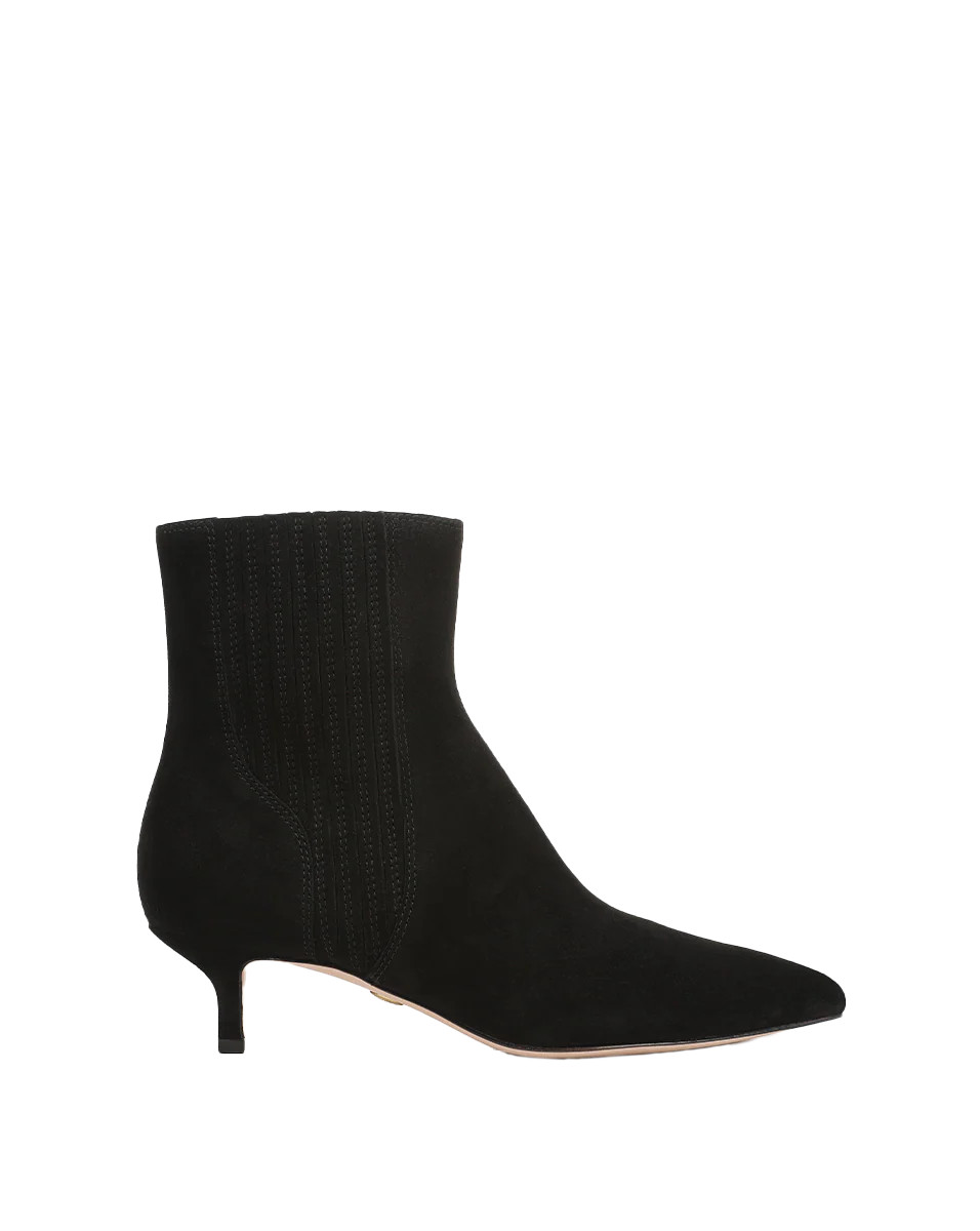 Lisa Kitten-Heel Ankle Boot | Veronica Beard