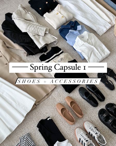 My spring capsule shoes and accessories  