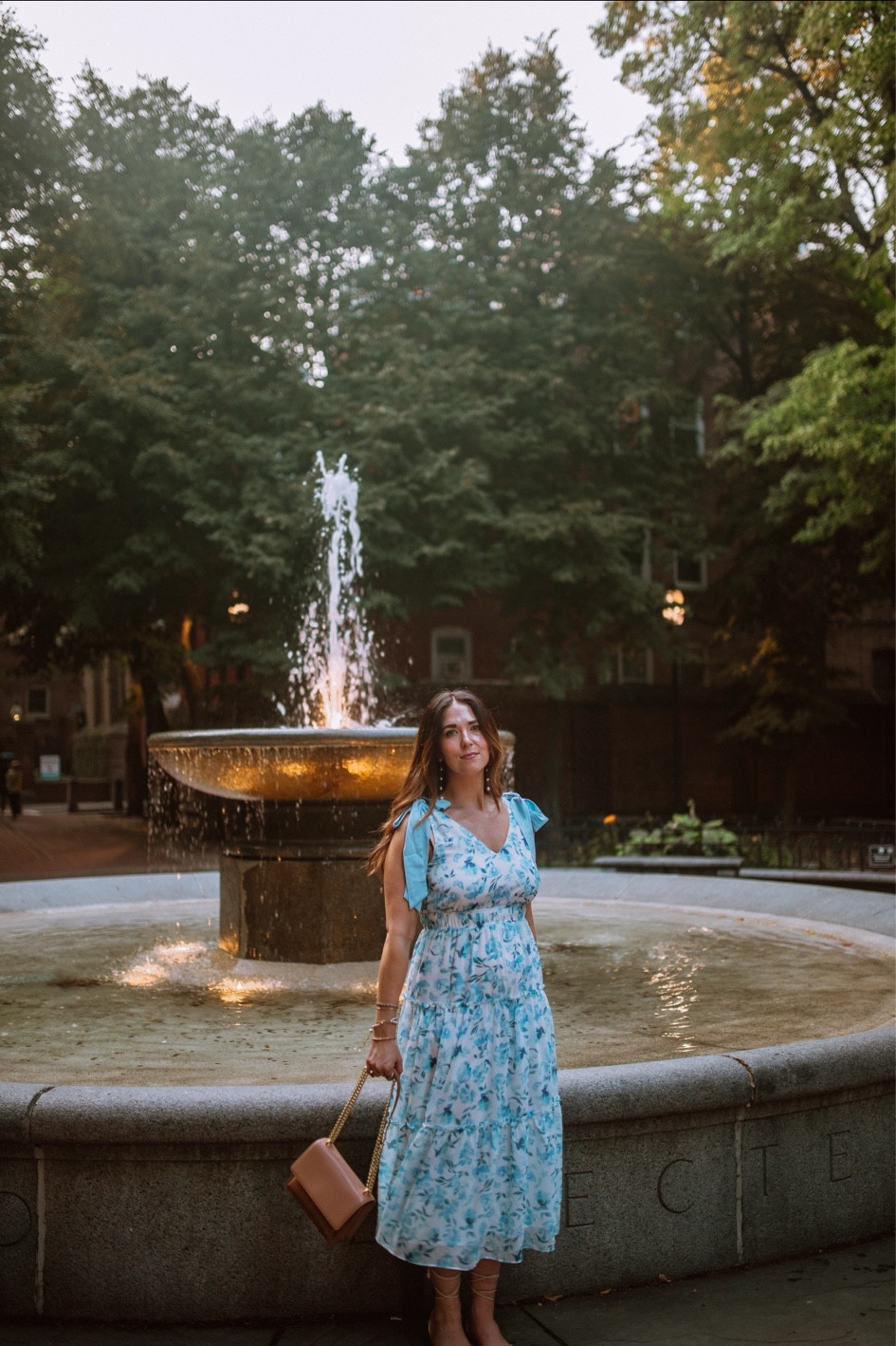 Love this floral sundress…the bows on the shoulders are just so cute! Perfect outfit for a summer night exploring a new city 

#LTKFindsUnder50 #LTKFindsUnder100 #LTKStyleTip