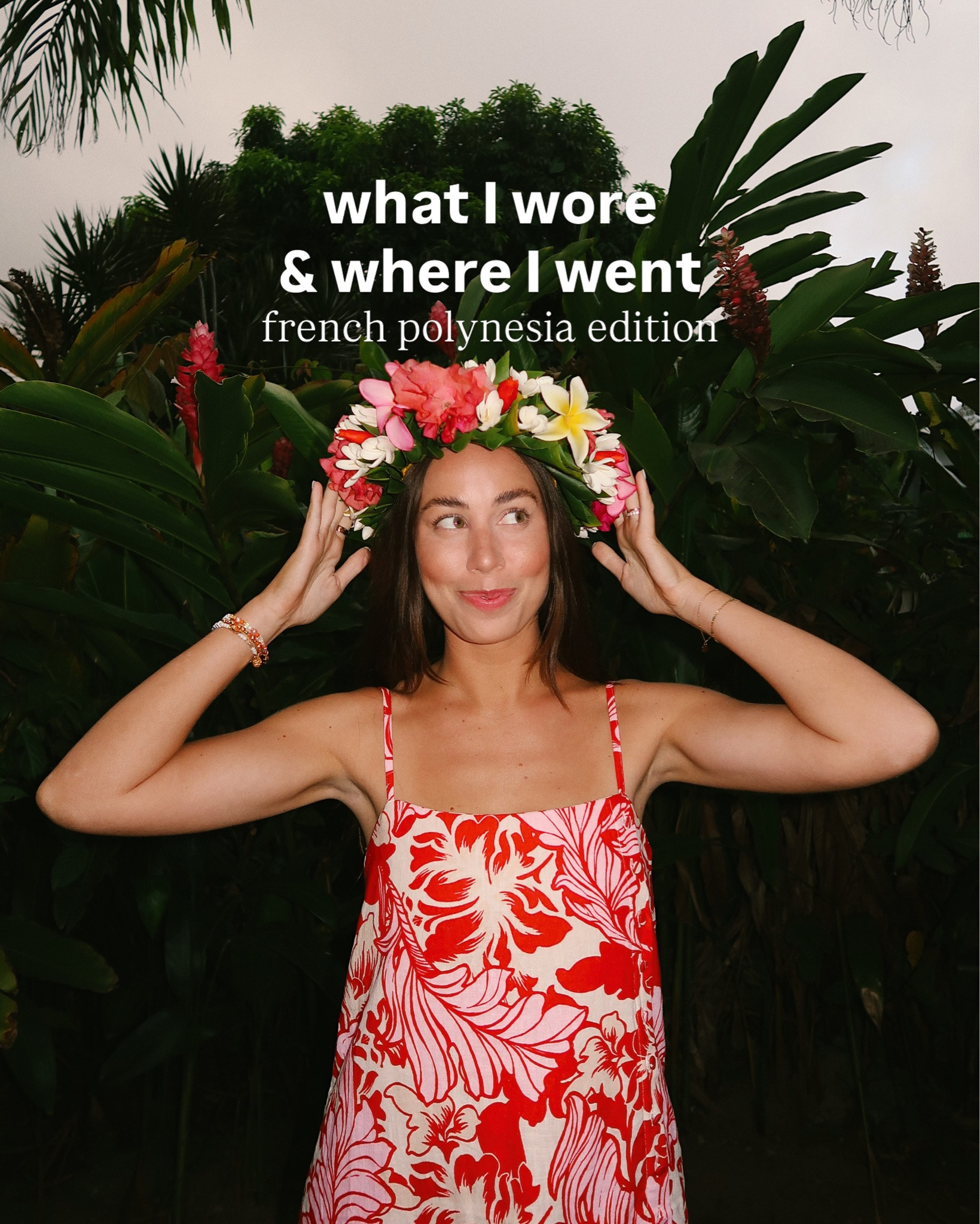 What I wore on vacation in French Polynesia🩵 #ootd #outfitsiworethisweek #moorea #outfitinspo #trend