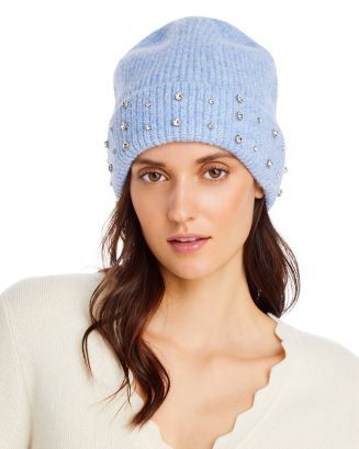 Crystal Accent Knit Hat - 100% Exclusive | Bloomingdale's (US)