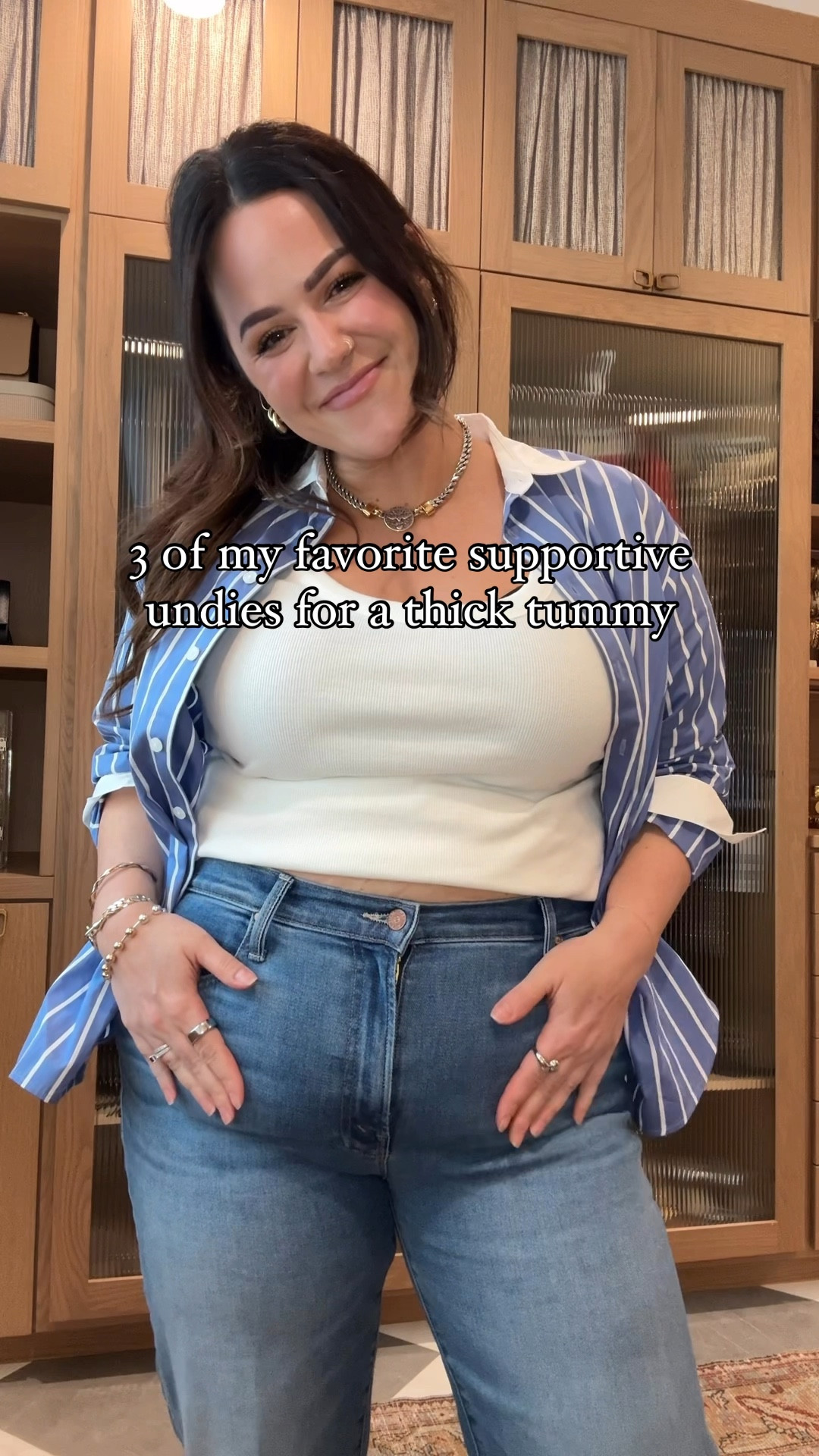 
‼️You can use code: TARYNTRULYXSPANX 
Here are my 3 favorite smoothing & shaping undies from @spanx 
•Undie-tectable Smoothing Brief - I wear an xl, light & breathable smoothing. My everyday undie! 
•Sheer Control Shaping Brief - I wear an xl, high rise, no roll and breathable, smoothing support 
•Everyday Seamless Shaping Brief - I size up one in these to a 1x. Structured undie that is very supportive! 



#LTKMidsize #LTKVideo #LTKStyleTip