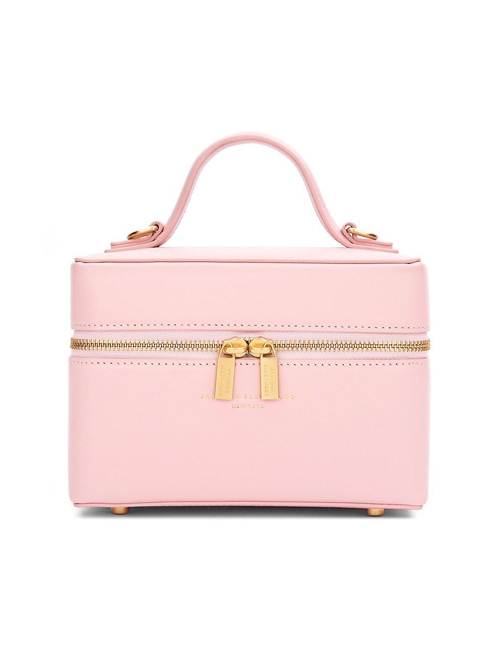 Women's Leather Cosmetics Case - Pink | Saks Fifth Avenue