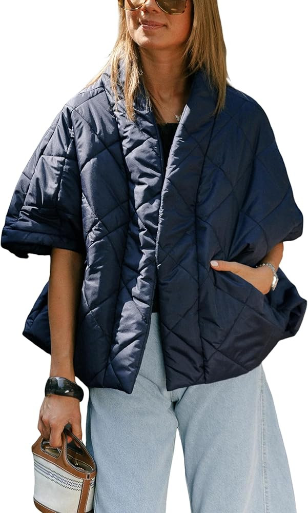 Lianlive Women Puffer Vests Casual Lightweight Oversized Padded Jacket Coat Warm Quilted Vest Out... | Amazon (US)