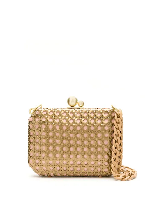 straw clutch | Farfetch (US)