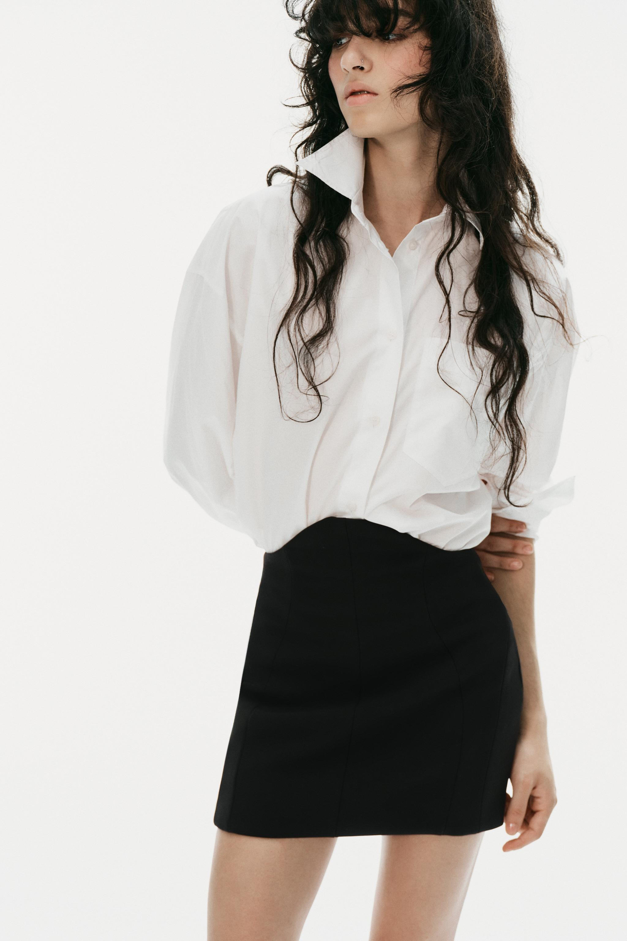 CORSET-STYLE MINI SKIRT | Zara UK