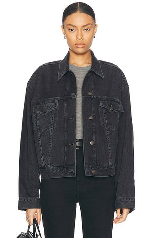 Acne Studios Rowan Jacket in Black | FWRD | FWRD 