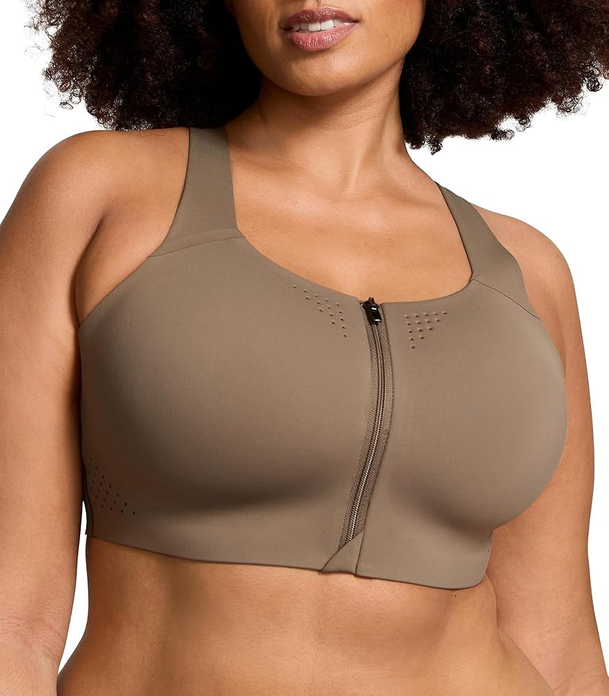 Victoria's Secret Women's VSX Featherweight Max Front Close Sports Bra, High Impact (32A-38DD) | Amazon (US)