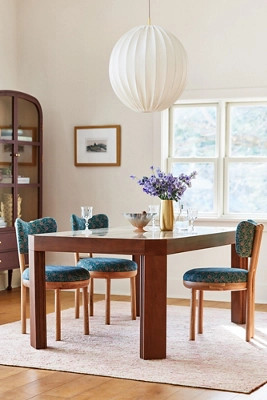 Wren Marble-Top Dining Table | Anthropologie (US)