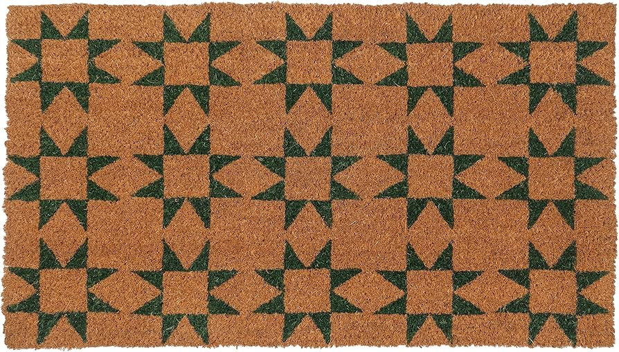 KAF Home New Coir Doormat with Heavy-Duty, Weather Resistant, Non-Slip PVC Backing | 17 by 30 Inc... | Amazon (US)