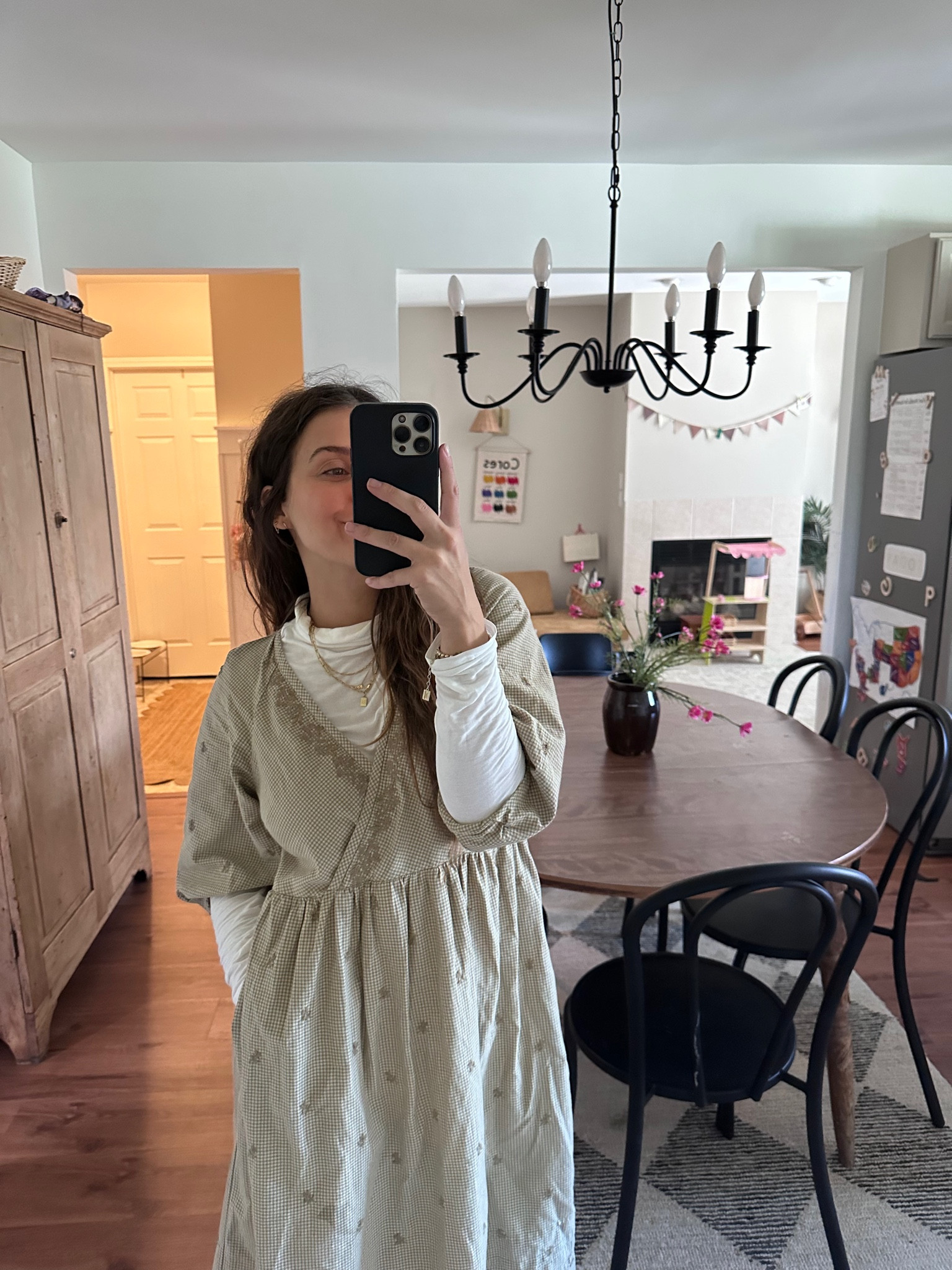 Fall outfit of the day - dress is sold out but linked a similar! 

#LTKxMadewell #LTKstyletip