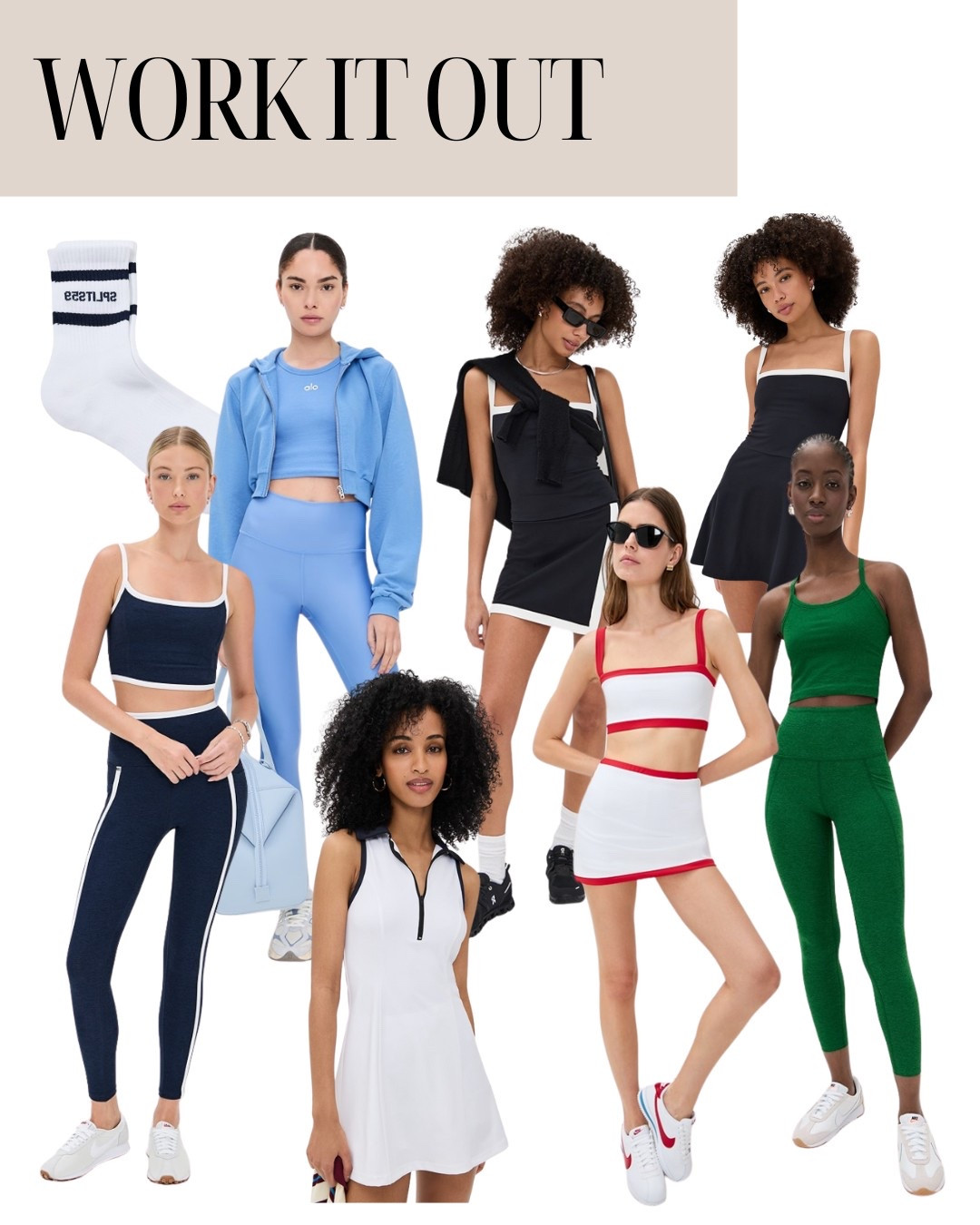 Work It Out Edit. Cute workout sets and dresses from Shopbop!

#LTKActive #LTKStyleTip #LTKSeasonal