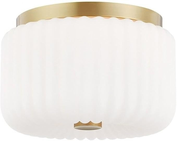 Mitzi H340502-AGB Lydia Flush Mount, Brass | Amazon (US)