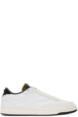 White & Black VB Club C Sneakers | SSENSE