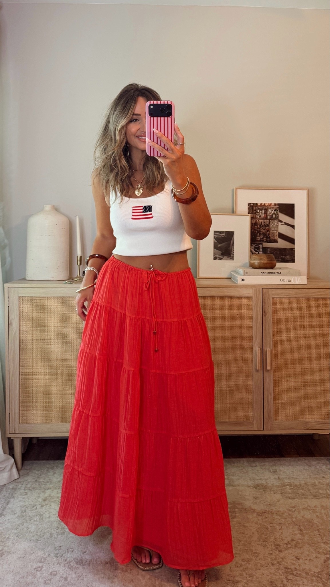 40% off with LEANN40 if expired use LEANN35 ✨❤️ 4th of july, beach weekend, lake day outfit idea!! size S top ( this is so stretchy, you could size down for a more fitted look) size M skirt. summer outfits beach vacation, 4th of july, fourth of july @VICI

#LTKootd