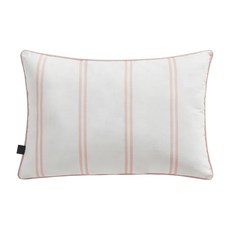 My Texas House Harper 12" x 18" Pink Easter Bunny Reversible Cotton Decorative Pillow | Walmart (US)