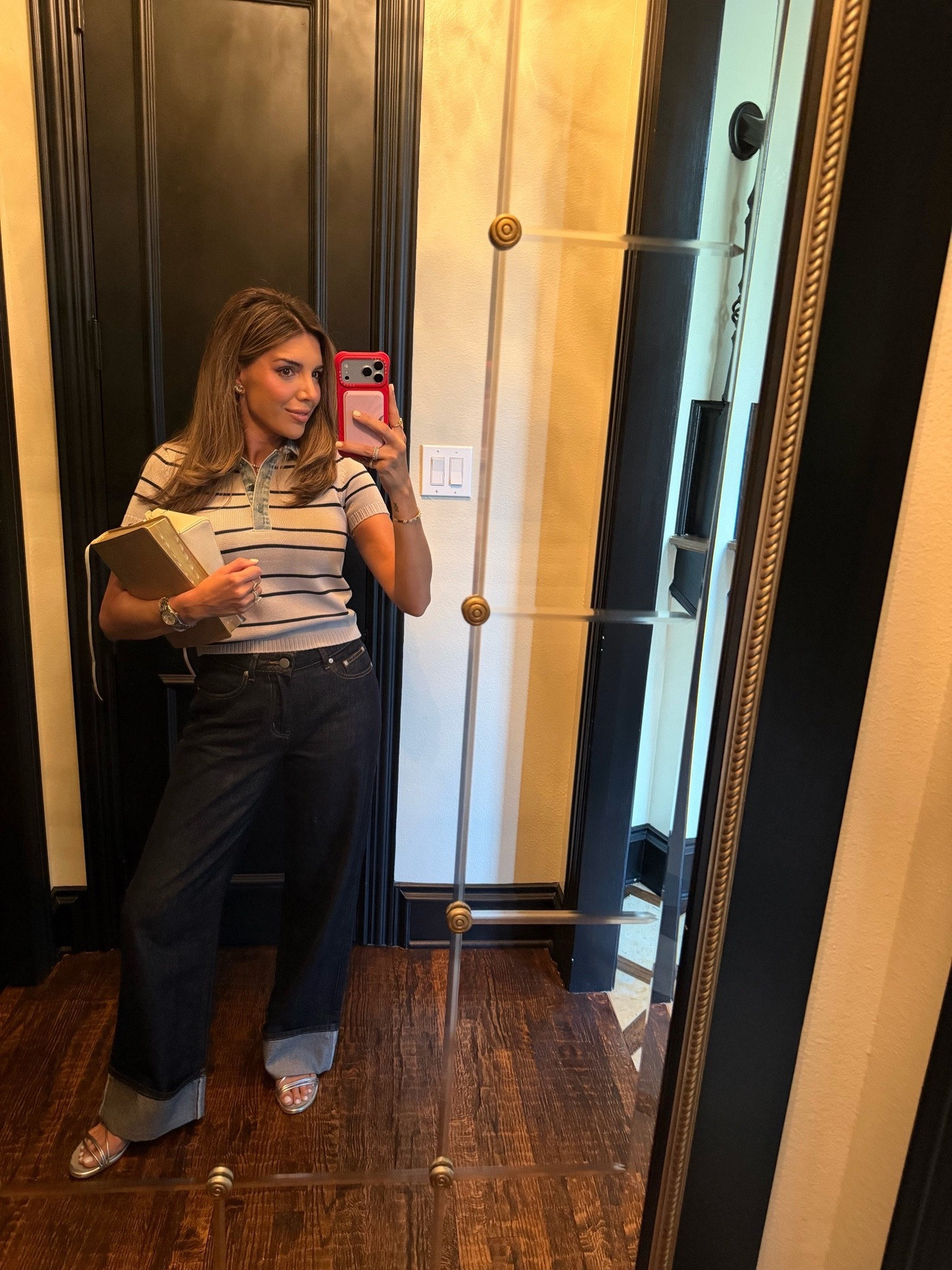 church OOTD! cute, cozy and perfect as we transition into fall! Love the denim collar on this top! You can use code MORGANH40 to make it $34!

top: small
jeans: 26


church outfit, ootd, early fall fashion

#LTKootd #LTKdayinmylife
