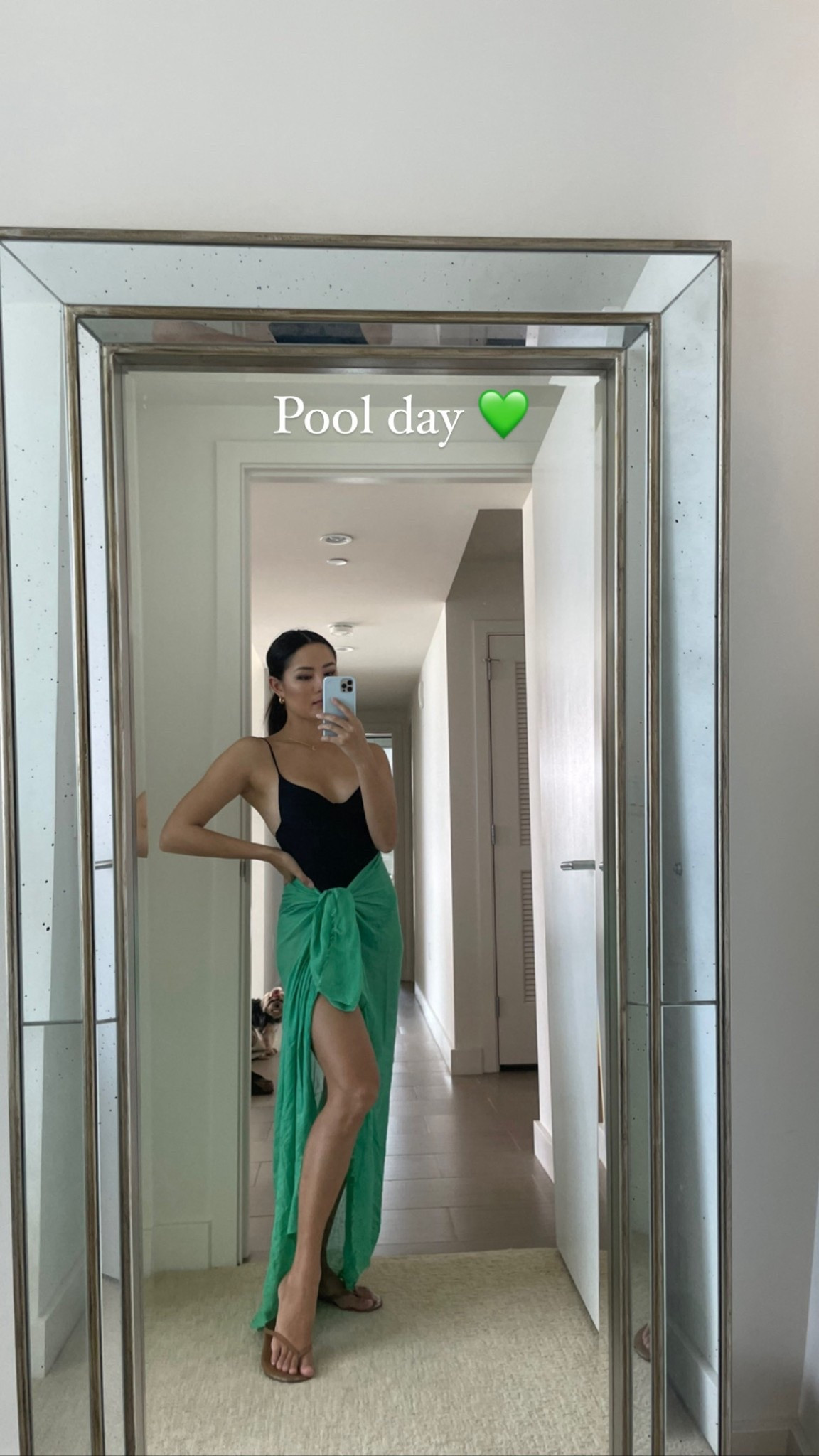 Pool day! Sarong, one piece bathing suit, swimsuit 

#LTKSeasonal #LTKootd