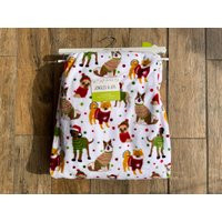 Doggie All-Over Christmas Throw Blanket Collection | Etsy (US)
