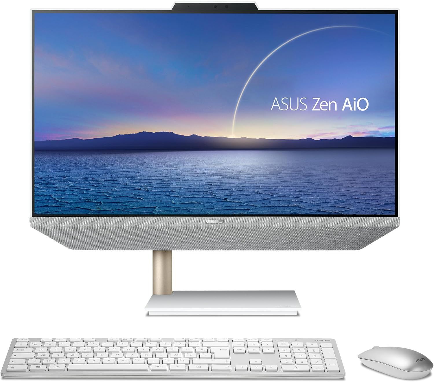 ASUS AiO M3400 All-in-One Desktop PC, 23.8-inch Full HD Anti-Glare Display, AMD Ryzen 5 5625U Pro... | Amazon (US)