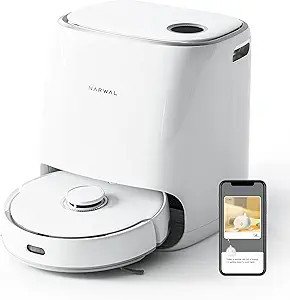 NARWAL Freo Robot Vacuum and Mop Comb, Washing & Drying, Dirt Sense Ultra Clean, Auto Add Cleaner... | Amazon (US)