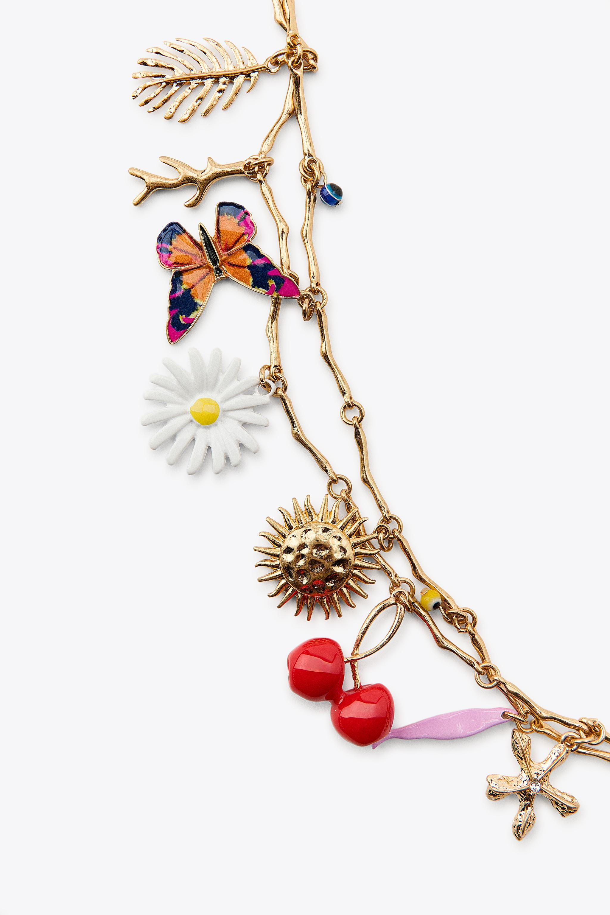 METAL CHARM BELT | Zara UK