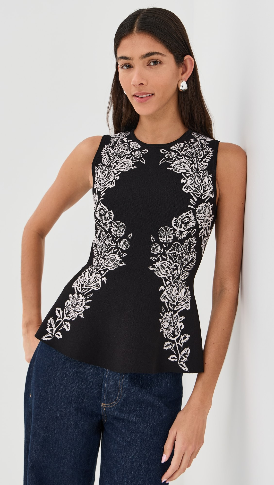 Vanna Jacquard Tank | Shopbop