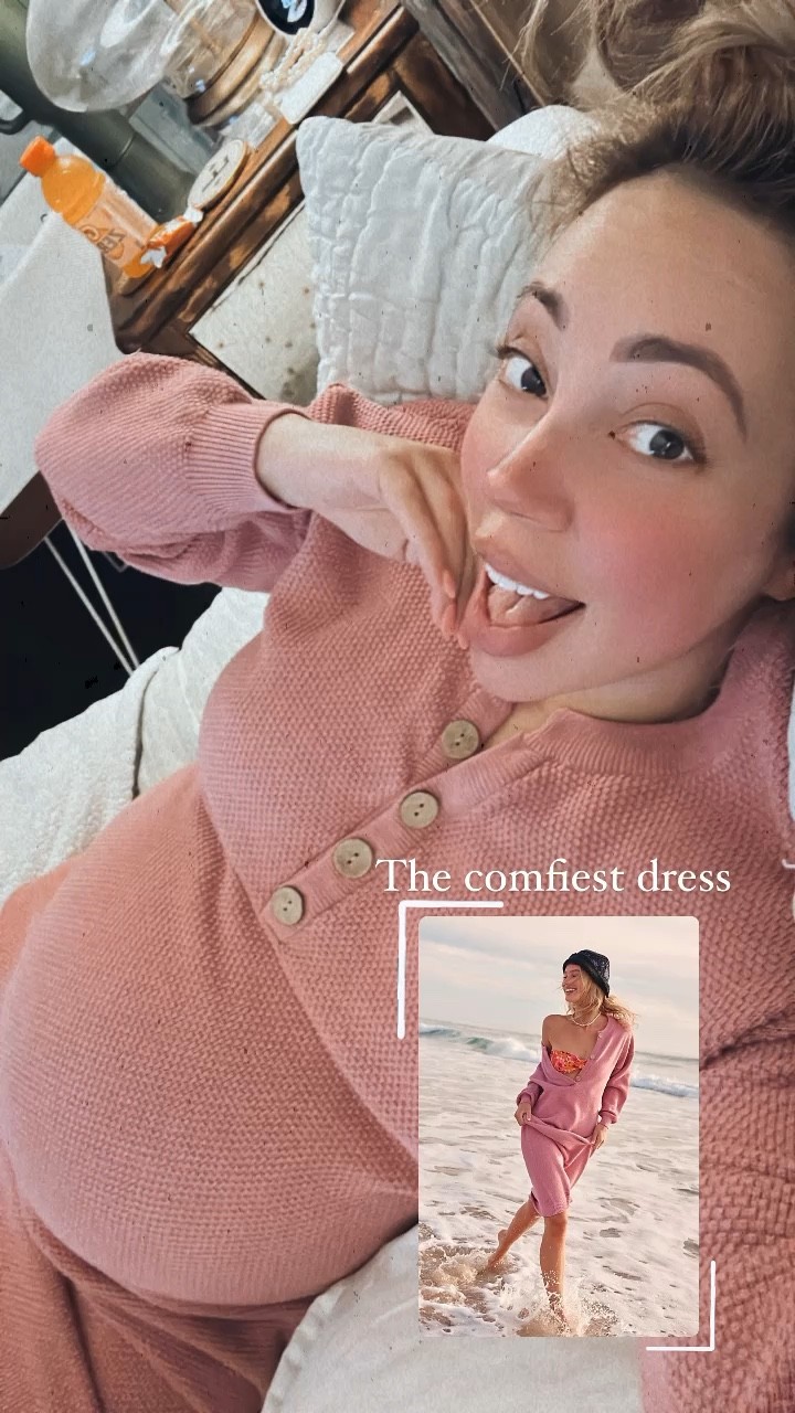 I will absolutely be getting this sweater dress in more colors! So comfy, so roomy, perfect for fall/winter cozy vibes  

#LTKstyletip #LTKunder100 #LTKbump