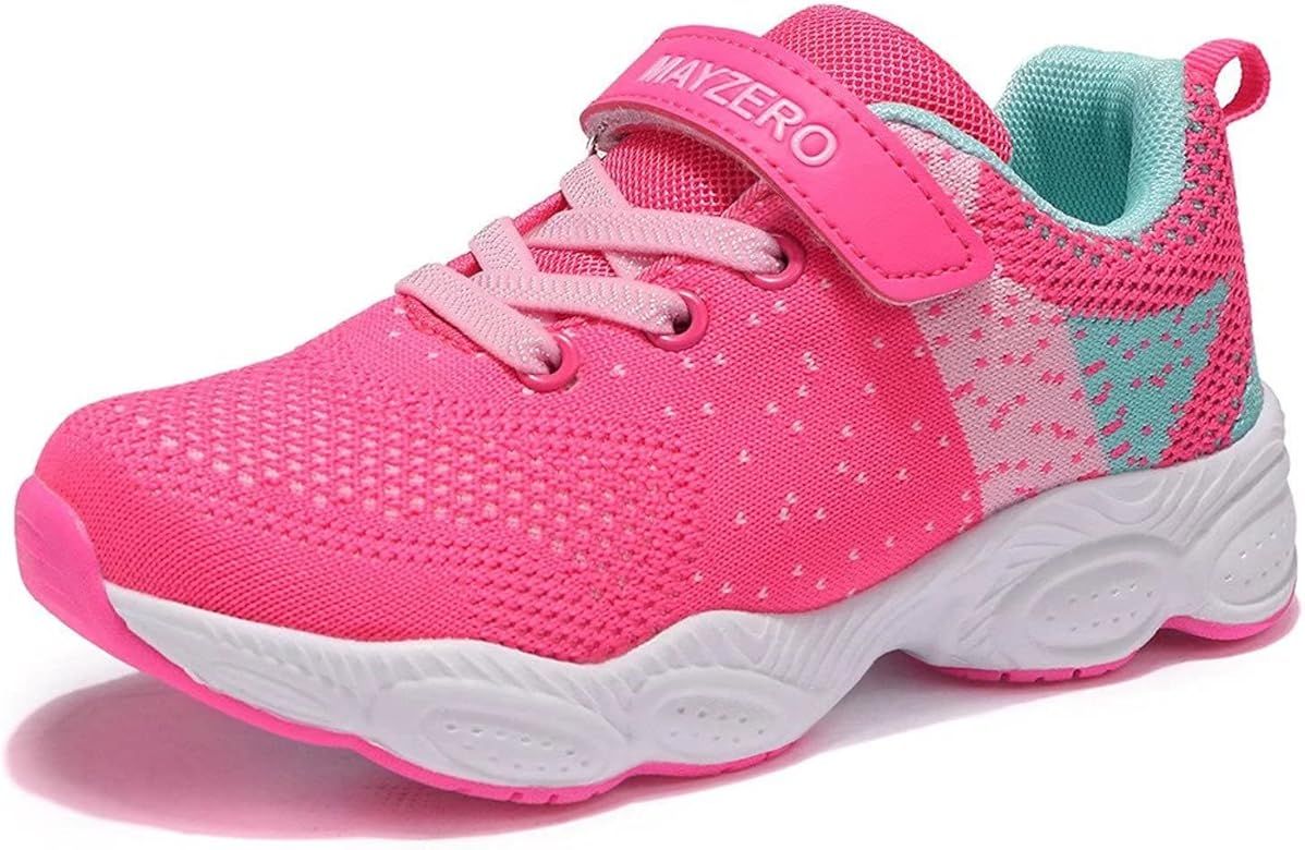 MAYZERO Kids Tennis Shoes Breathable Running Shoes Walking Shoes Fashion Sneakers for Boys and Girls | Amazon (US)