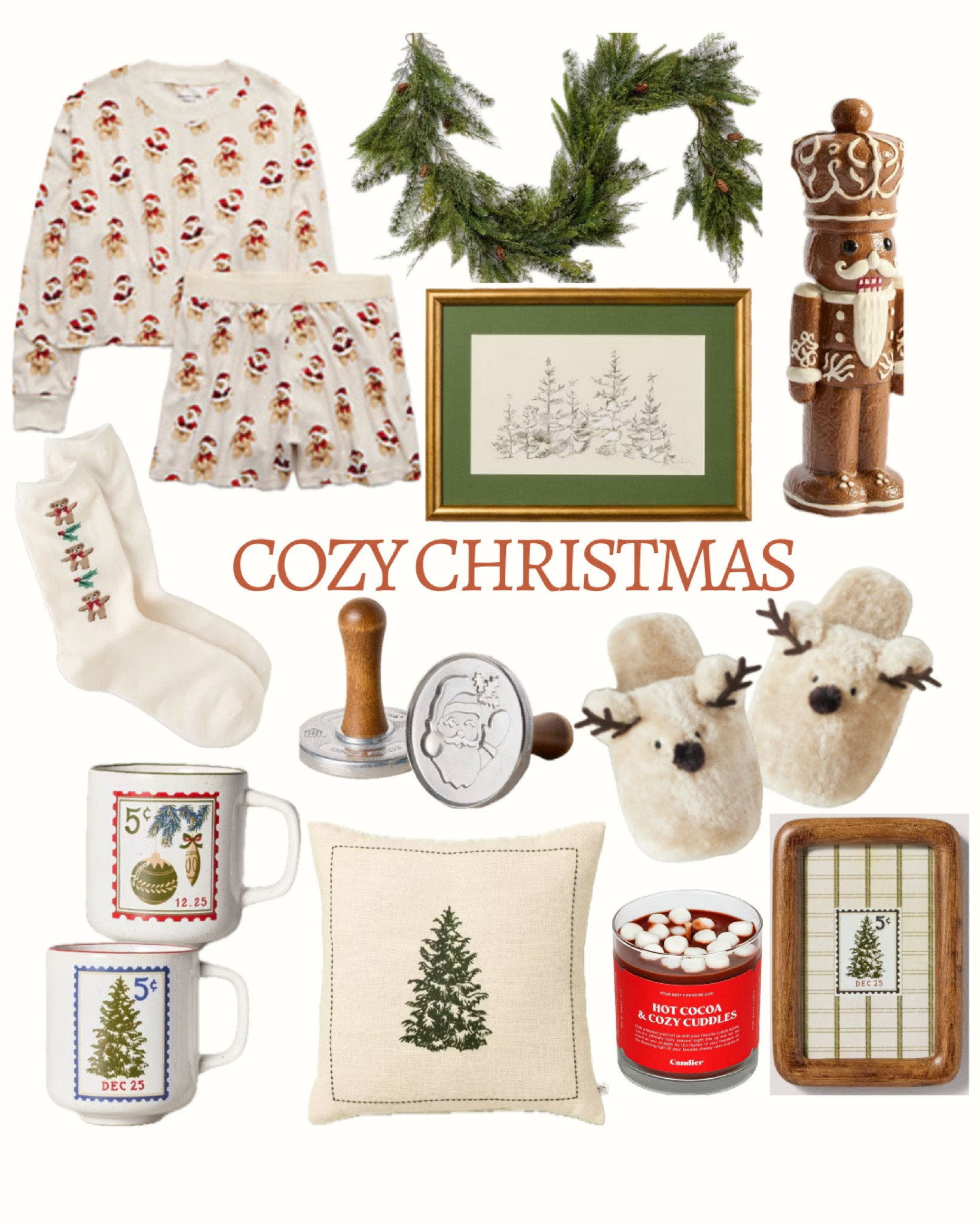 Cozy christmas decor and pajamas

christmas pillow
christmas tree pillow
christmas paintings
christmas candle
hot cocoa candle
cookie stamp
reindeer slippers
christmas pjs
american eagle christmas
holiday decor 

#LTKSeasonal #LTKHoliday #LTKHome