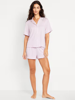 Classic Jersey Pajama Short Set | Old Navy | Old Navy (US)