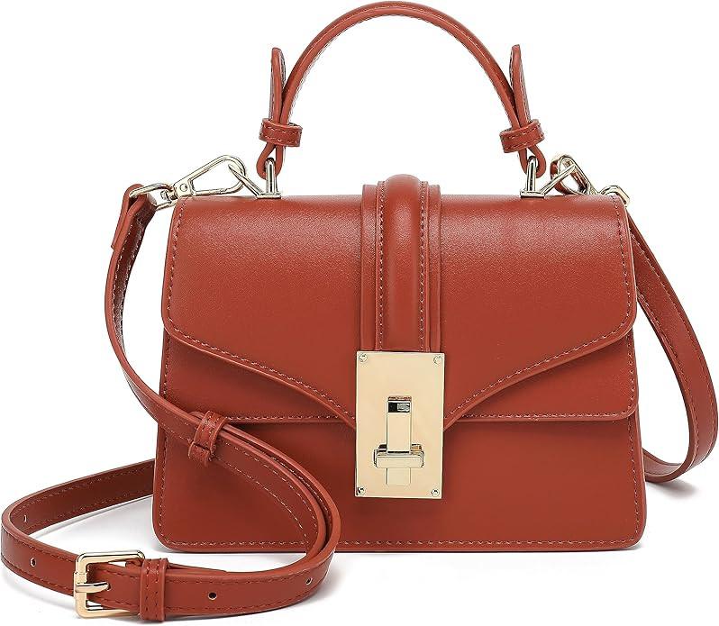 Scarleton Handbags for Women, Crossbody Bags for Women, Structured Mini Satchel Purses, Top Handl... | Amazon (US)