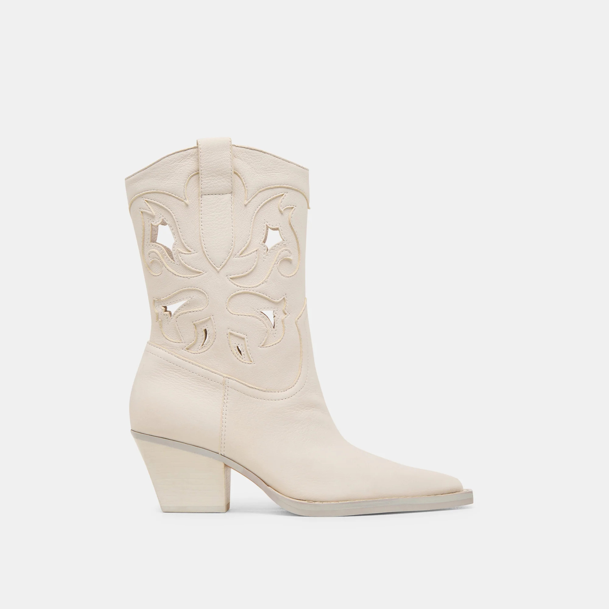 RAVENA BOOTS OFF WHITE NUBUCK | DolceVita.com