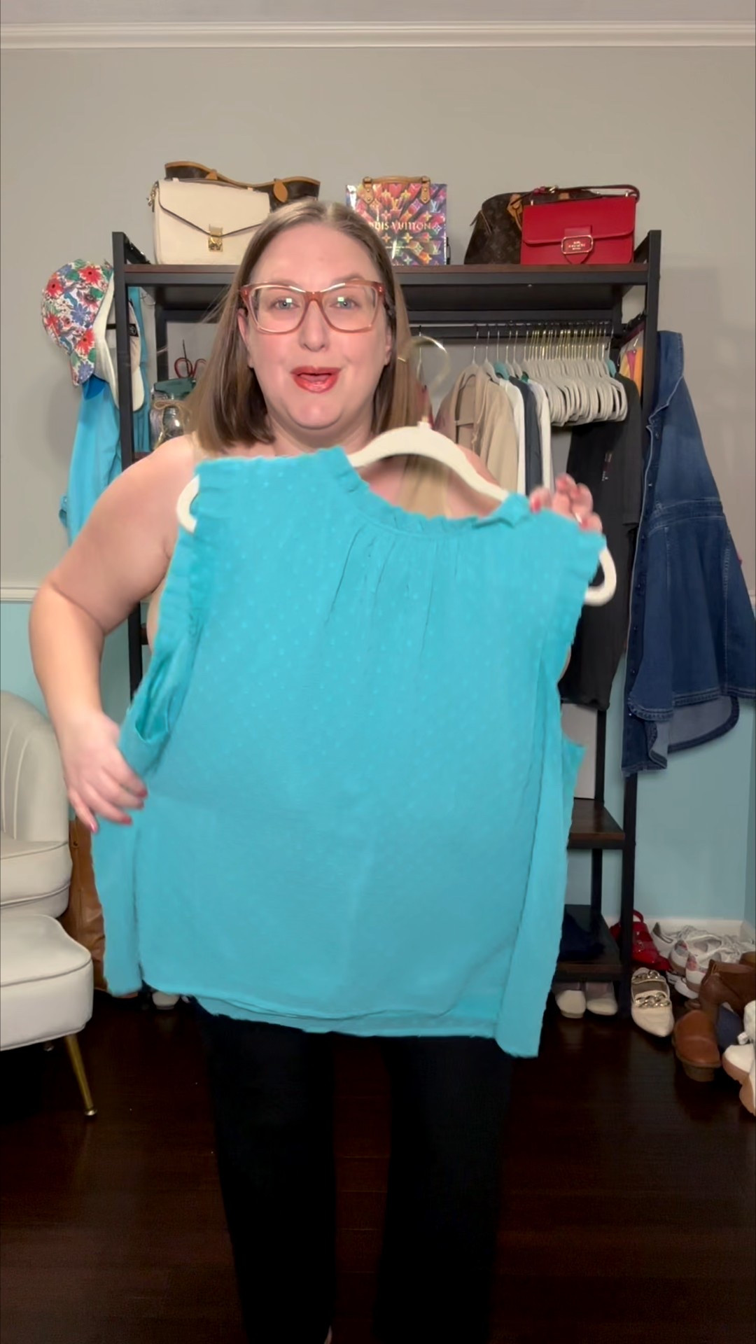 Like so much of my wardrobe, these pieces are old, but I linked some in similar colors and/or styles. I hope it helps!

#LTKPlusSize #LTKootd #LTKFindsUnder50