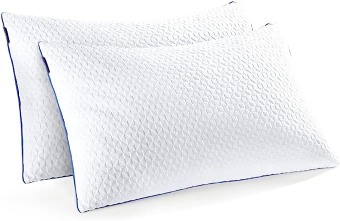 viewstar Pillows for Sleeping 2 Pack Cooling Shredded Memory Foam Pillows King Size, Height Adjus... | Amazon (US)