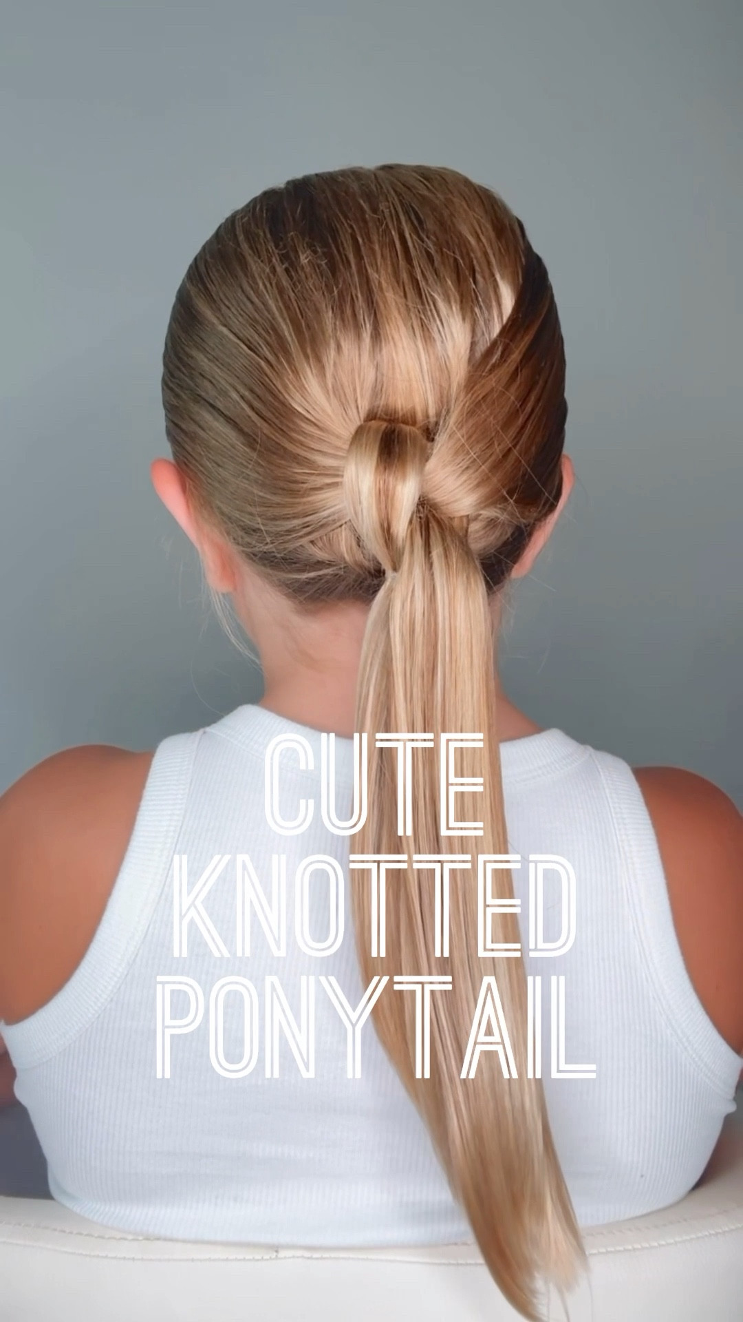 CUTE KNOTTED PONYTAIL 🩷 How cute is this ponytail? It’s one of my all-time faves. It’s also very simple to do! I’m sharing my favorite hair products with you, too! Follow us for daily hairstyles! 🥰￼

#LTKBeauty