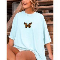 Butterfly Shirt | Keep Smiling Comfort Colors T-Shirt Trendy | Etsy (US)