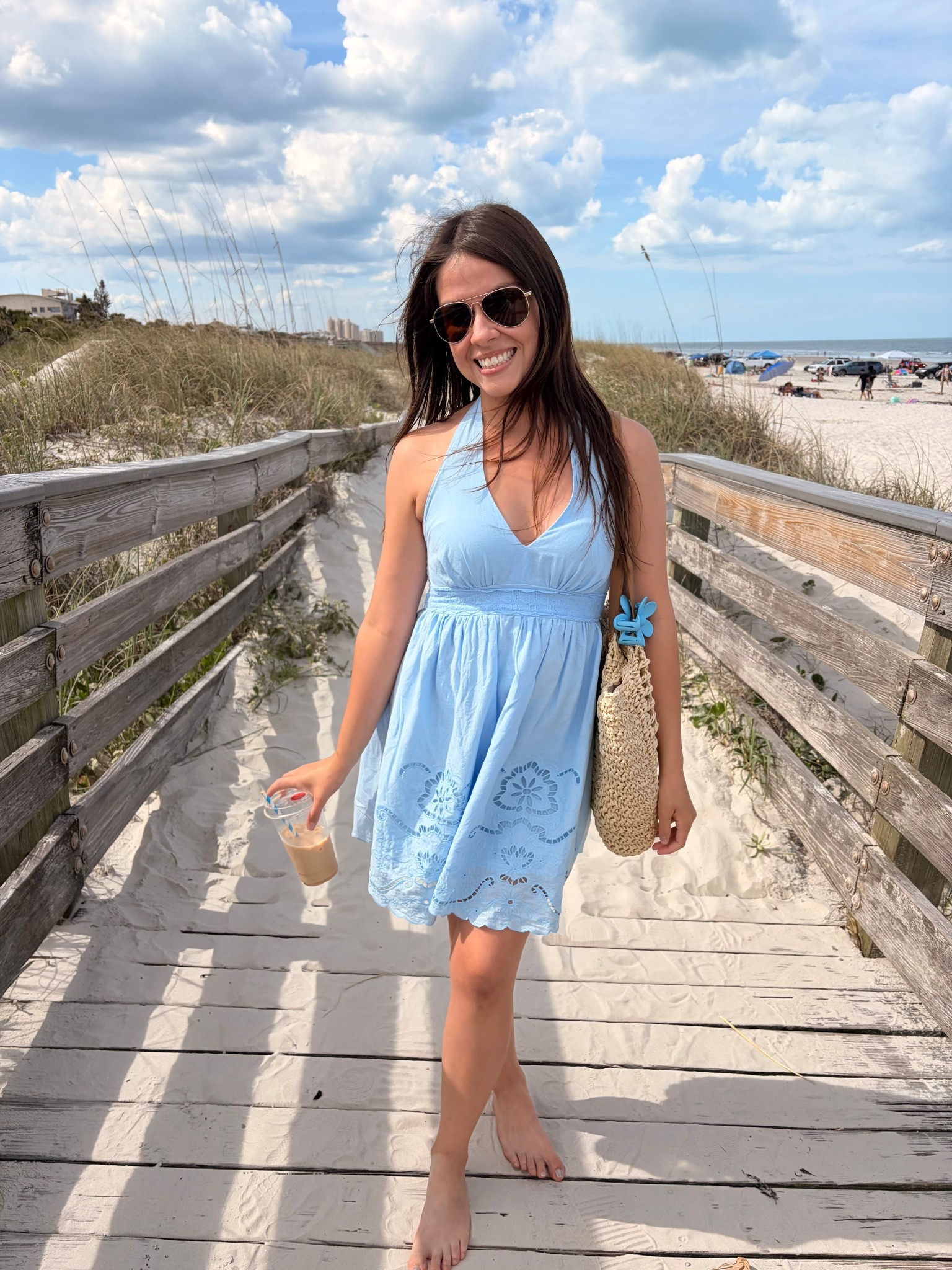 sunday afternoon in florida🌺🩵

#target #targetstyle #beach #beachstyle #coastal 

#LTKootd #LTKPetite