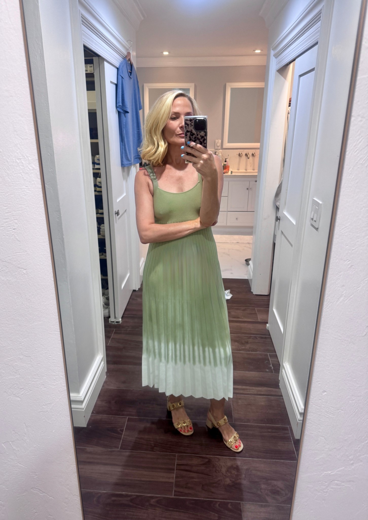 I loved wearing this super flattering knitted dress for dinner the other night. 

#LTKStyleTip #LTKOver40 #LTKParties