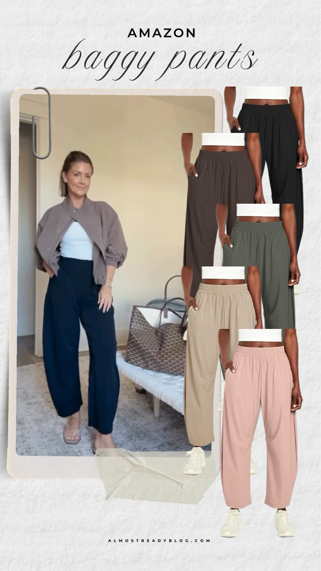 XS jacket / XS bra free tank / XS pants / sandals run true to size 

comfy pants, barrel leg pants, ankle pants, everyday outfit, travel outfit, amazon finds, amanda west, almostreadyblog

#LTKOver40