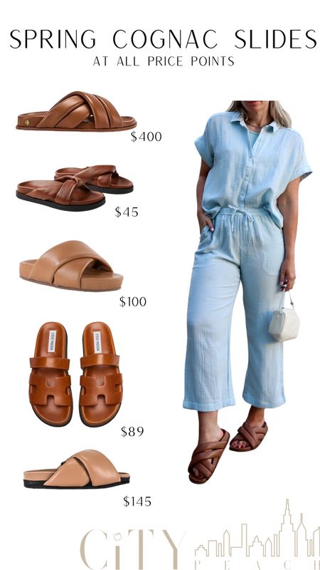 The popular Anine Bing puff slides and all the trendy cognac slides for summer, at all price points. You can’t go wrong with any of them  

#LTKstyletip #LTKSeasonal #LTKshoecrush