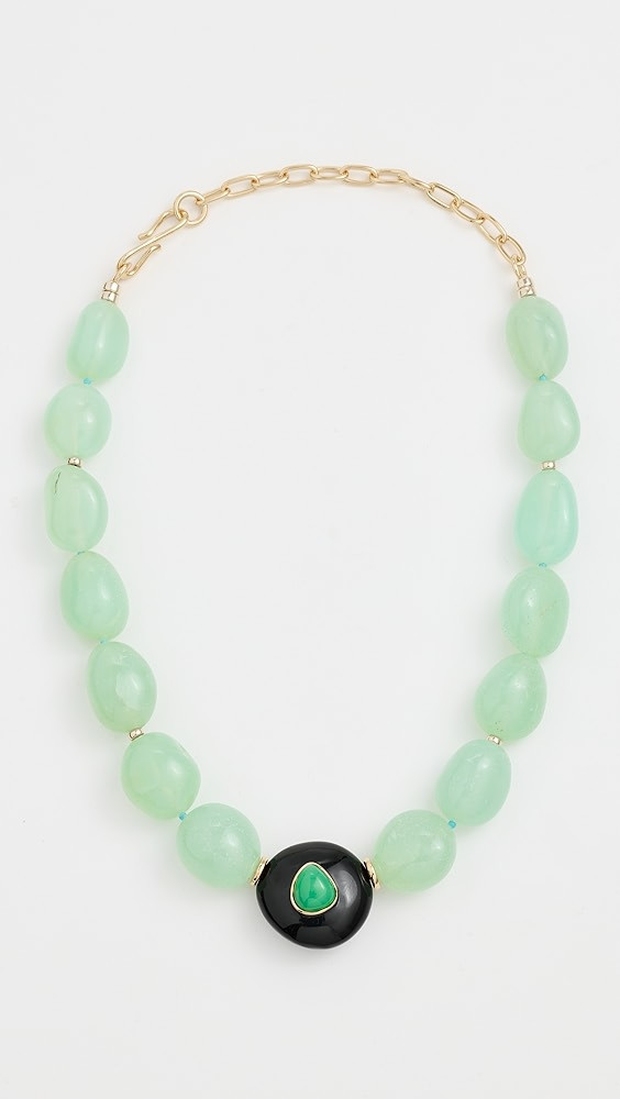 Andalusia Collar Necklace In Sea Foam | Shopbop