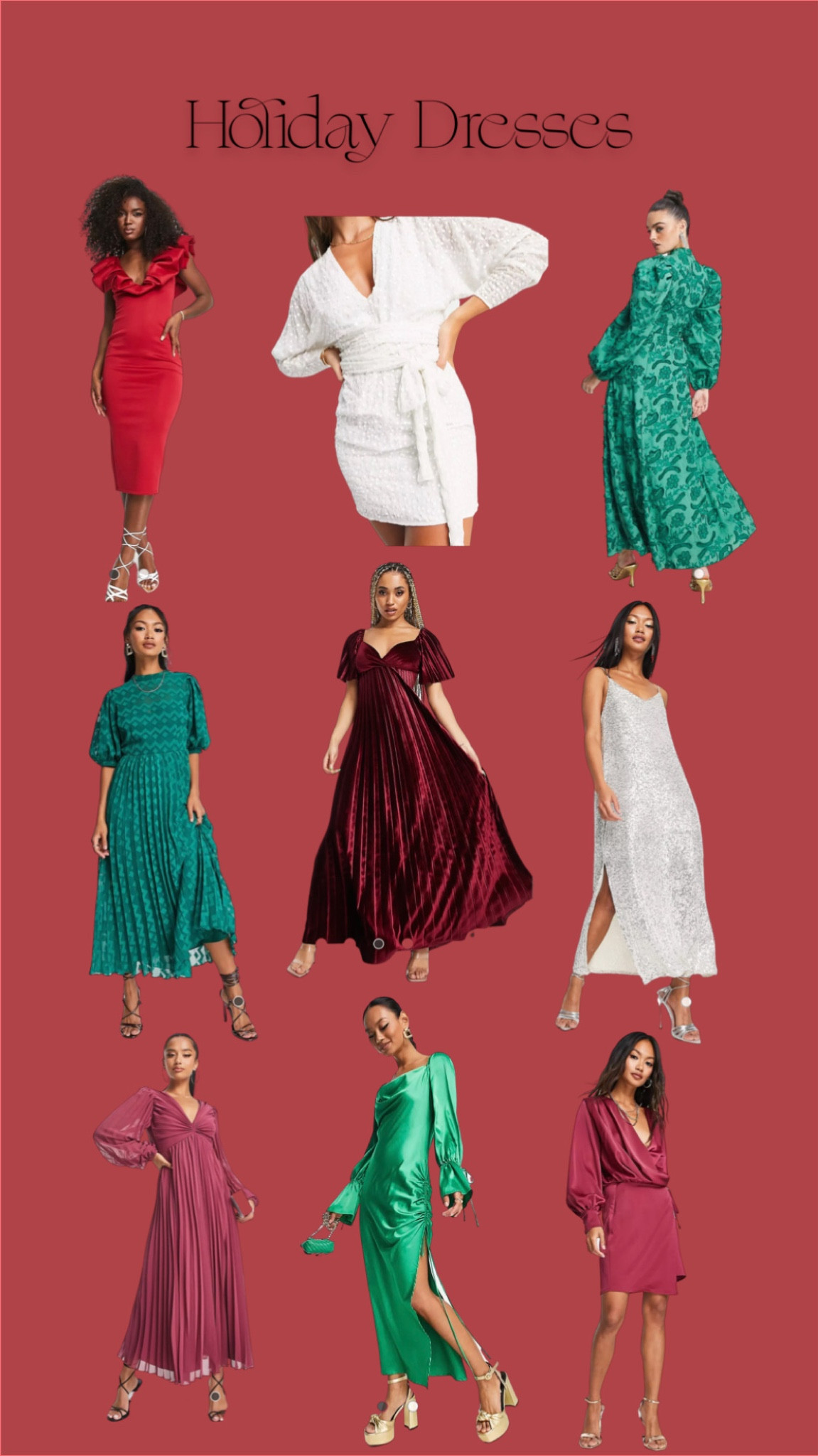 Holiday dresses that I’m loving!

#LTKsalealert #LTKSeasonal #LTKunder100