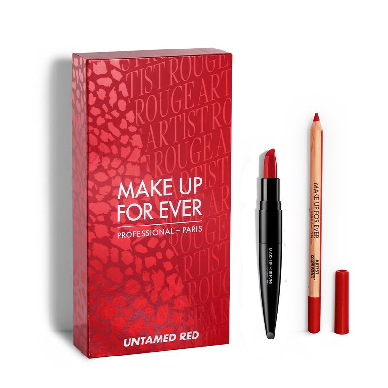 UNTAMED RED LIP DUO ($43 VALUE) | Make Up For Ever