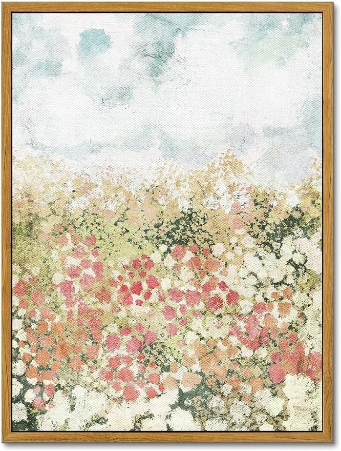 KBKBART Framed Wall Art for Bedroom Decor, Vintage Spring Flower Pictures Aesthetic, Farmhouse Wa... | Amazon (US)