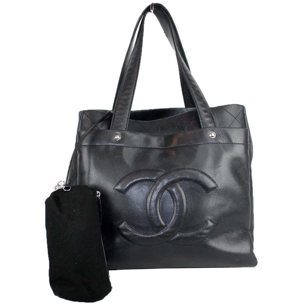Shopper Caviar Tote | Keeks Designer Handbags