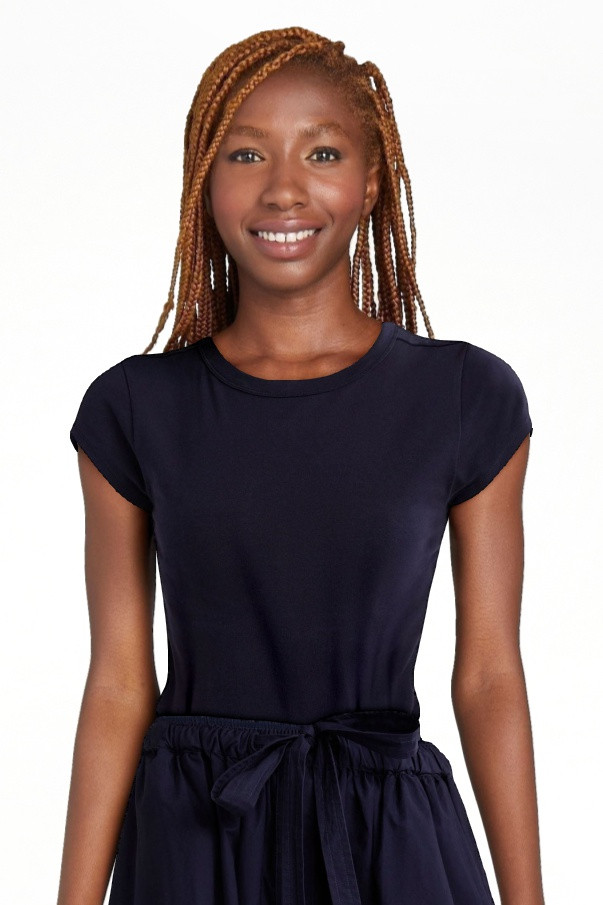 Free Assembly Women's and Women's Plus Cap Sleeve Tee, Sizes XS-4X | Walmart (US)