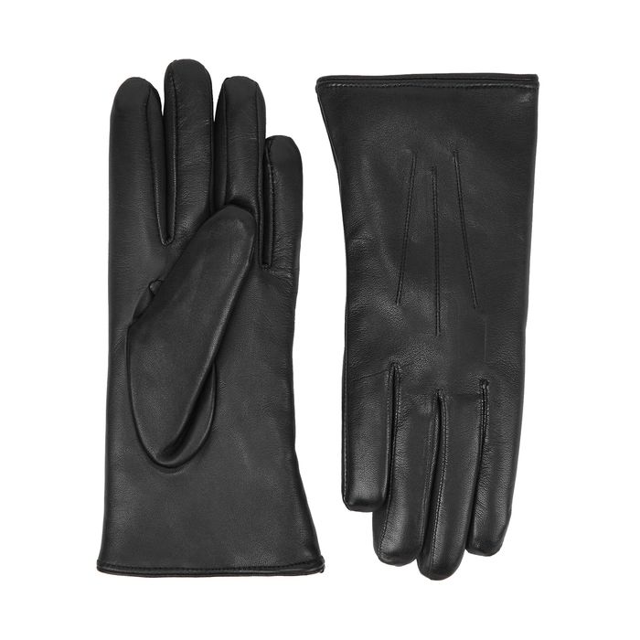 Dents Ripley Black Leather Gloves | Harvey Nichols (Global)