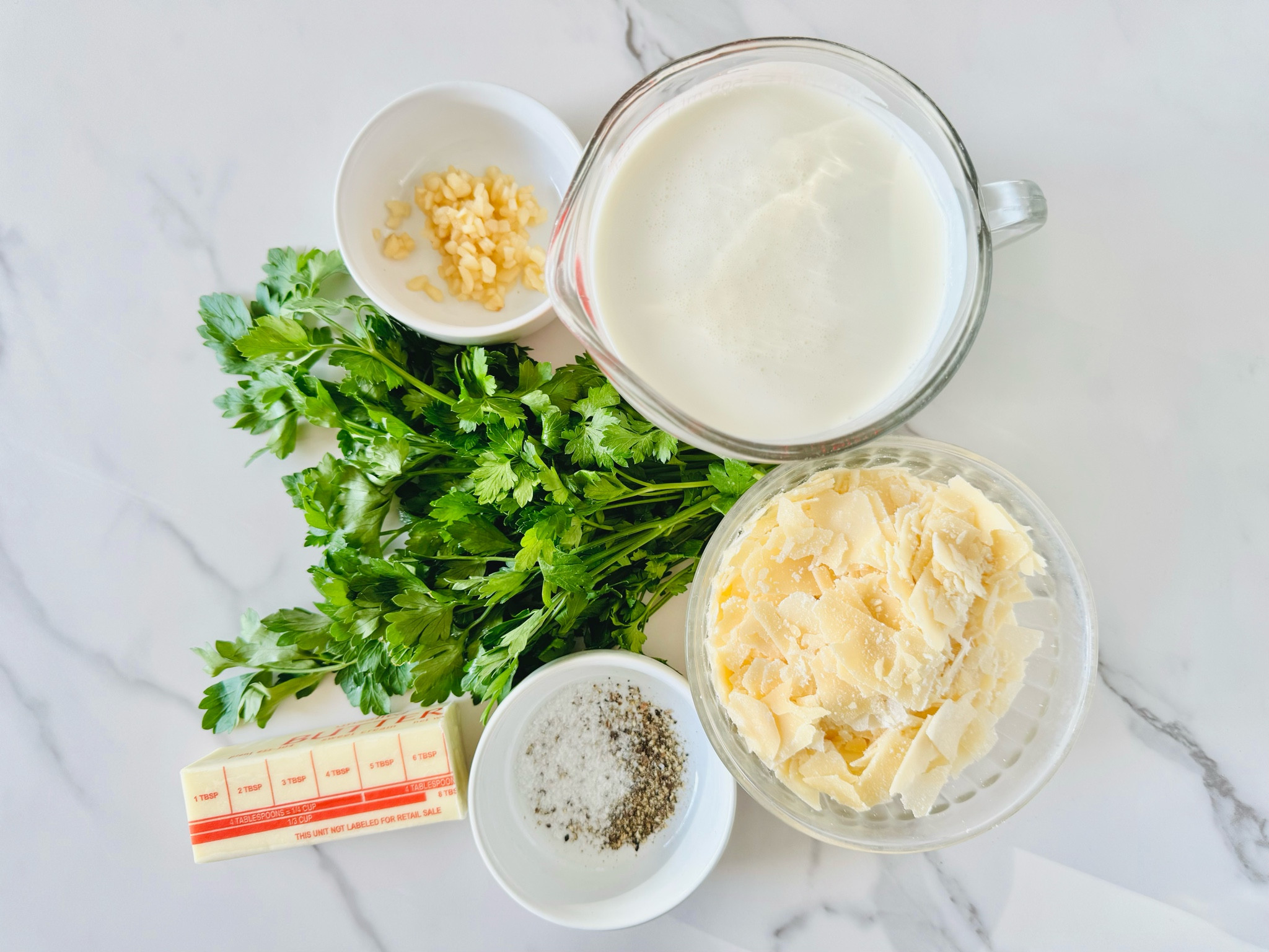 Homemade Alfredo saucee